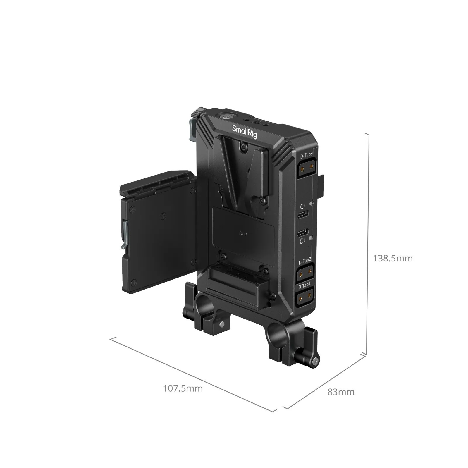 SmallRig 5226 V-Mount Batarya Plakası Kiti