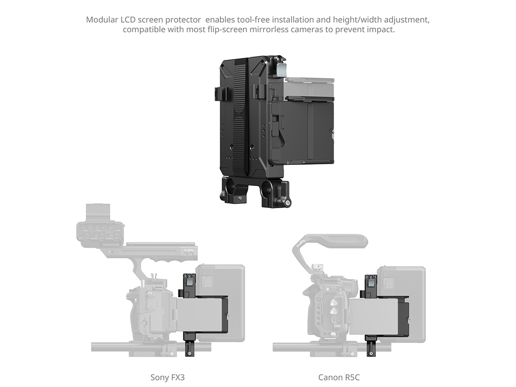 SmallRig 5228 V-Mount Batarya Montaj Plakası