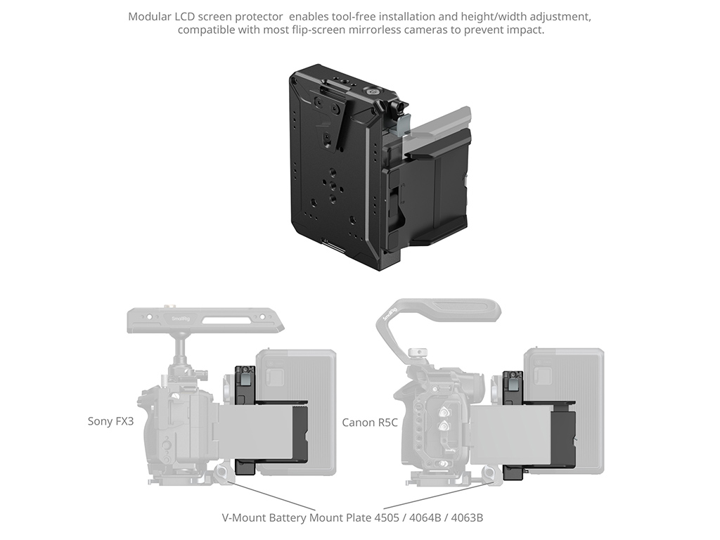 SmallRig 5228 V-Mount Batarya Montaj Plakası