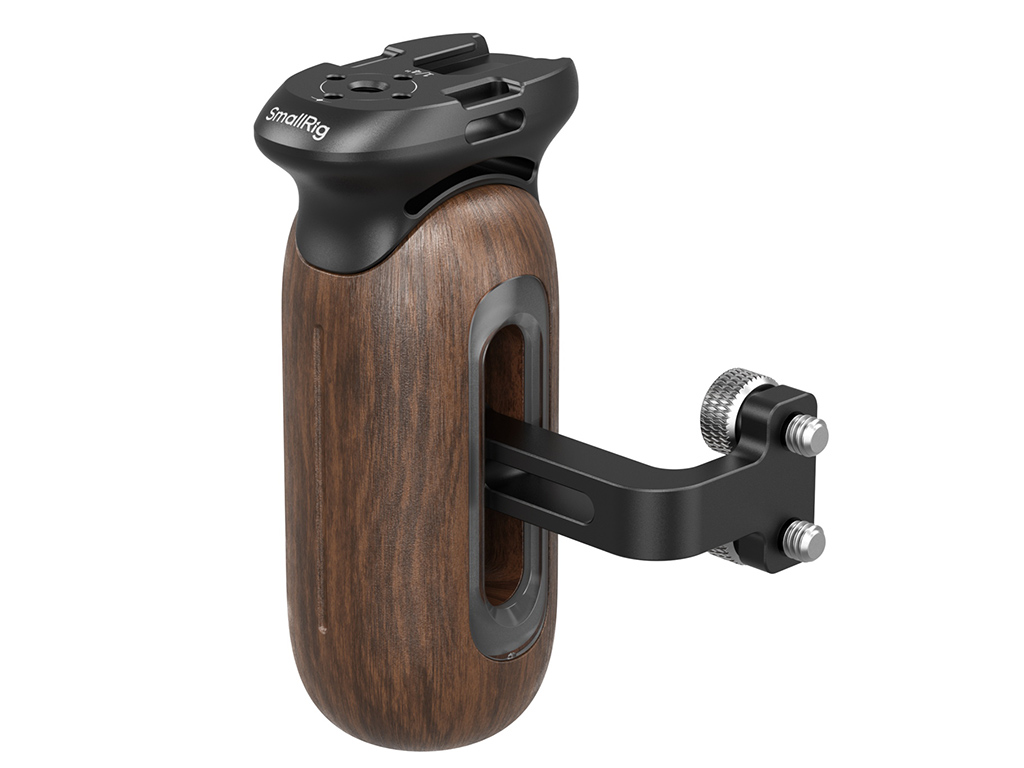 SmallRig 5237 Ahşap Yan Tutma Kolu 1/4"-20 Vidalı
