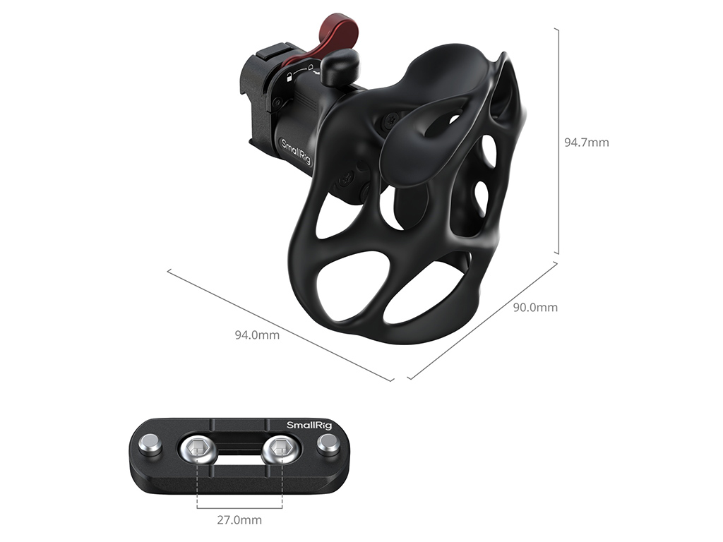 SmallRig 5243 NATO Bağlantılı Yan Tutma Kolu (Sağ)