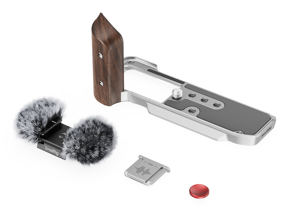 SmallRig 5261 Fujifilm X-M5 Uyumlu Gümüş L Braket