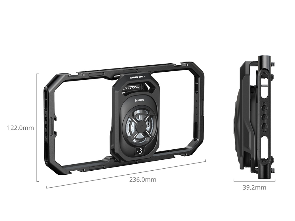 SmallRig 5275 Hyper Chill Soğutma Özellikli Evrensel Telefon Kafesi