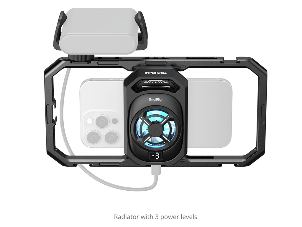 SmallRig 5275 Hyper Chill Soğutma Özellikli Evrensel Telefon Kafesi