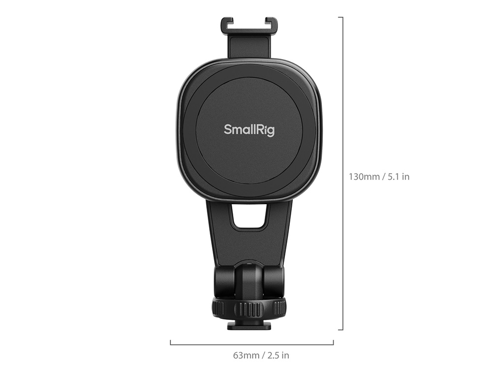 SmallRig 5283 Cold Shoe Flaş Kızaklı Magsafe Telefon Tutucu