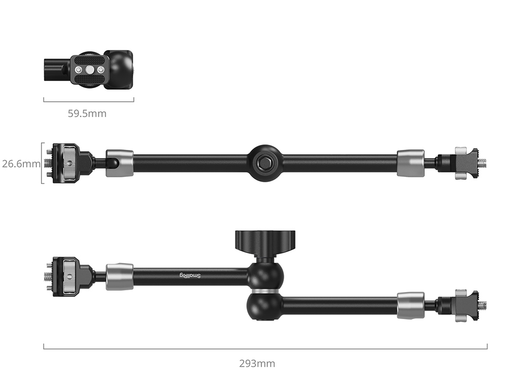 SmallRig 5309 11" 1,5kg Taşıma Kapasiteli Magic Arm