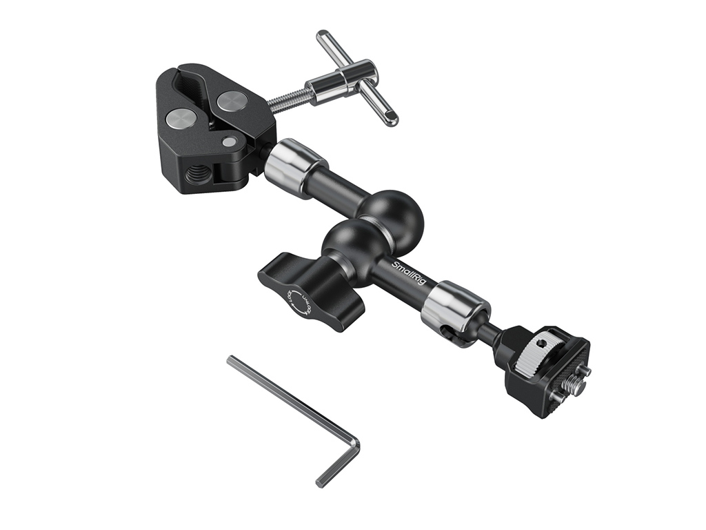 SmallRig 5310 7" Yengeç Kelepçeli Magic Arm 1,5kg Taşıma Kapasiteli