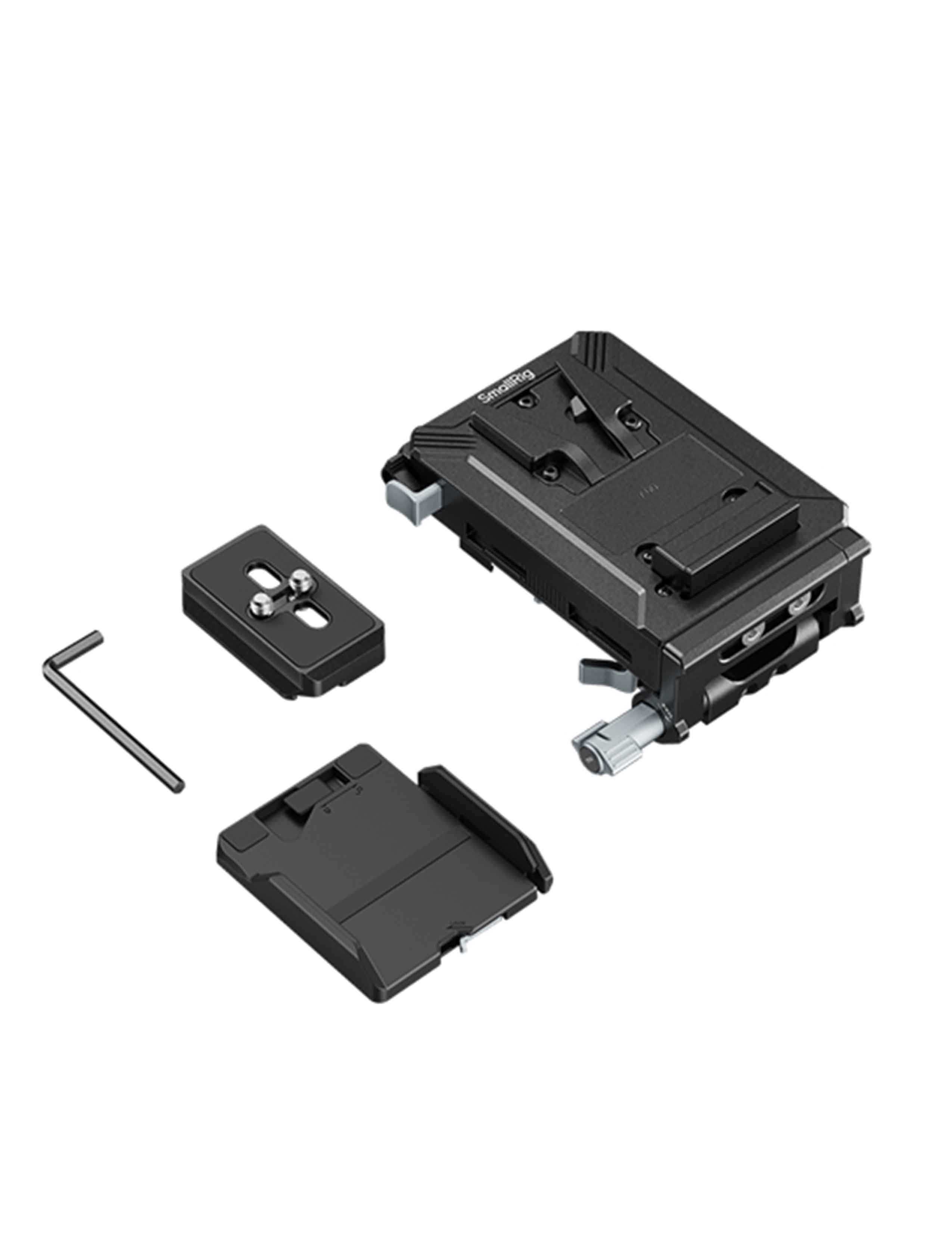 SmallRig 5315 Arca Swiss Plakalı V-Montaj Batarya Montaj Plakası Kiti