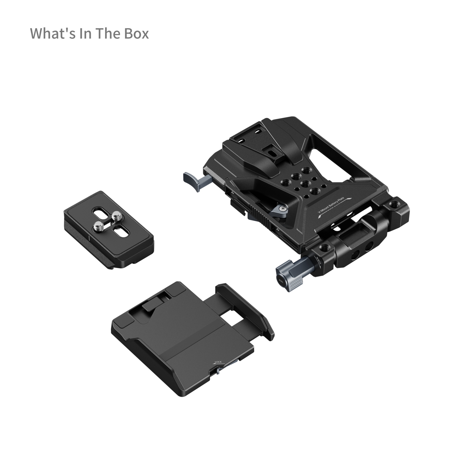 SmallRig 5315 Arca Swiss Plakalı V-Montaj Batarya Montaj Plakası Kiti