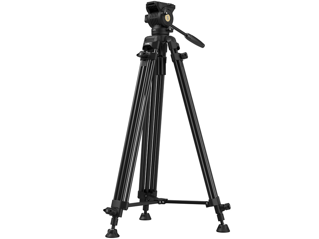 SmallRig 5440 AD14 Alüminyum 10kg Taşıma Kapasiteli Video Tripodu 185cm Maksimum Uzunluk
