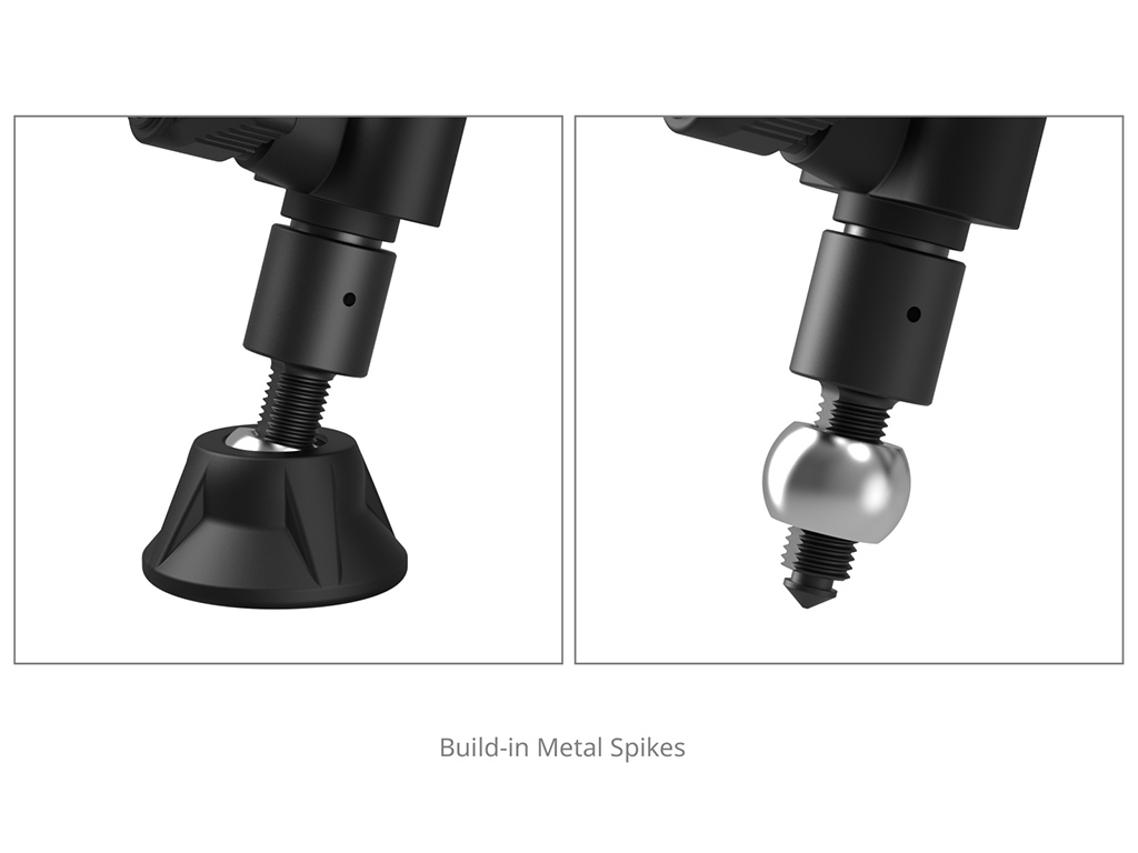 SmallRig 5440 AD14 Alüminyum 10kg Taşıma Kapasiteli Video Tripodu 185cm Maksimum Uzunluk