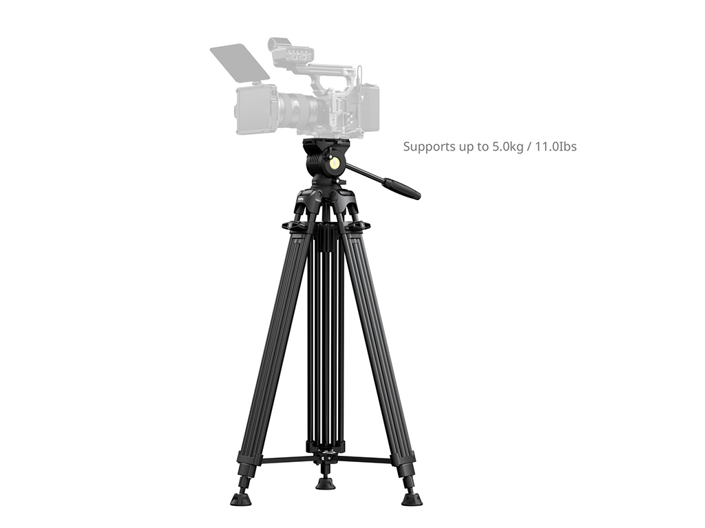 SmallRig 5442 FSD14 FreeSpeed 8kg Taşıma Kapasiteli Video Tripodu  185cm Maksimum Uzunluk