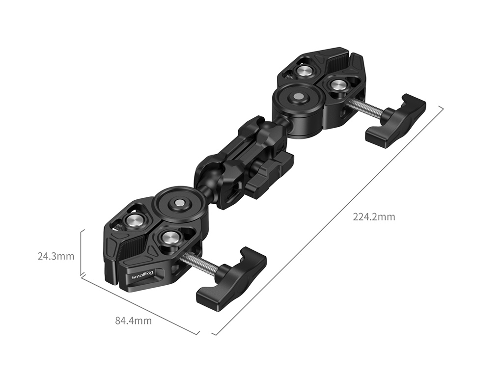 SmallRig 5453 Çift Başlıklı Süper Clamp