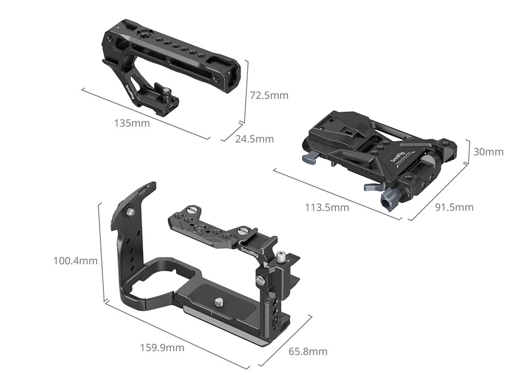 SmallRig 5590 Sony FX2 Uyumlu Kafes Kiti