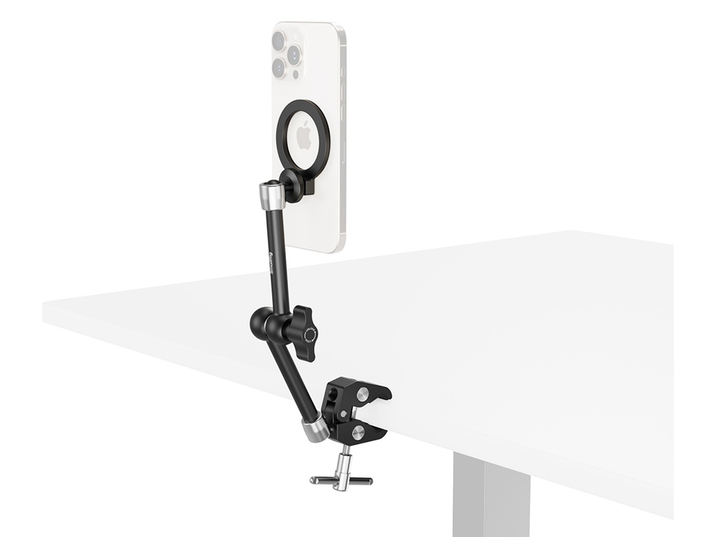 SmallRig 5604 Mag Safe Bağlantılı Kelepçeli Magic Arm