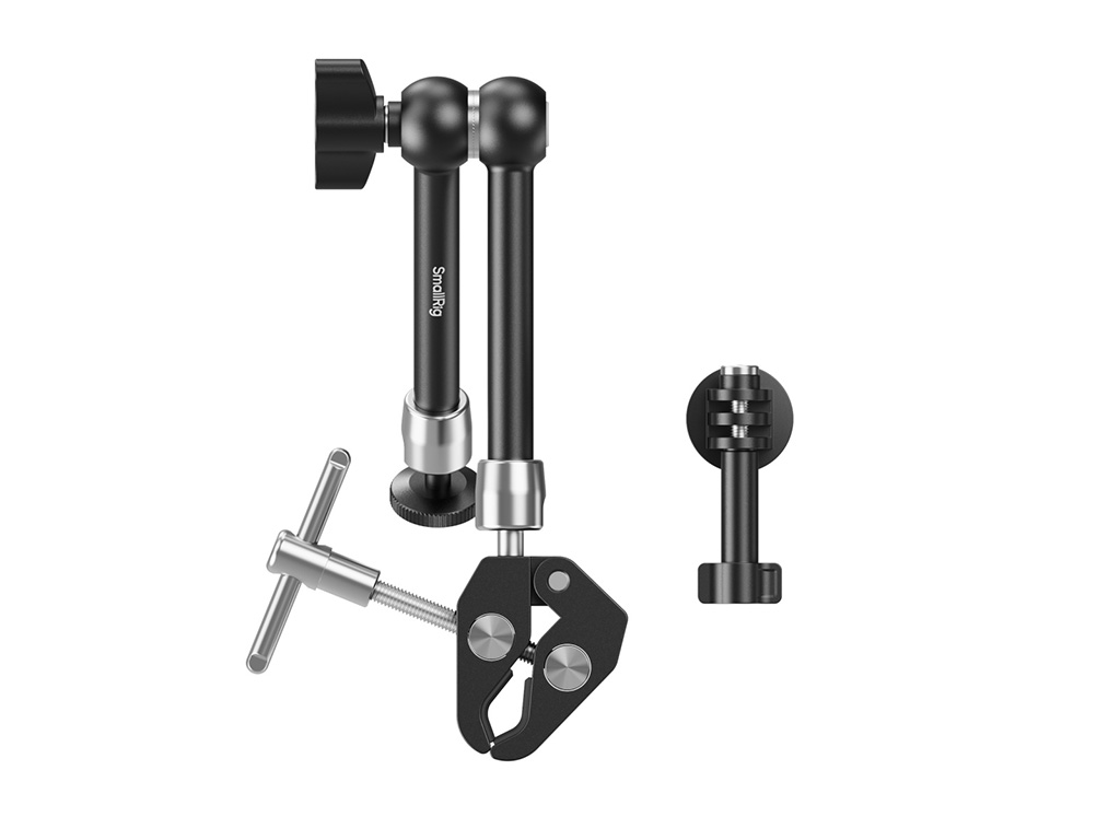 SmallRig 5605 Aksiyon Kamera Bağlantılı Kelepçeli Magic Arm
