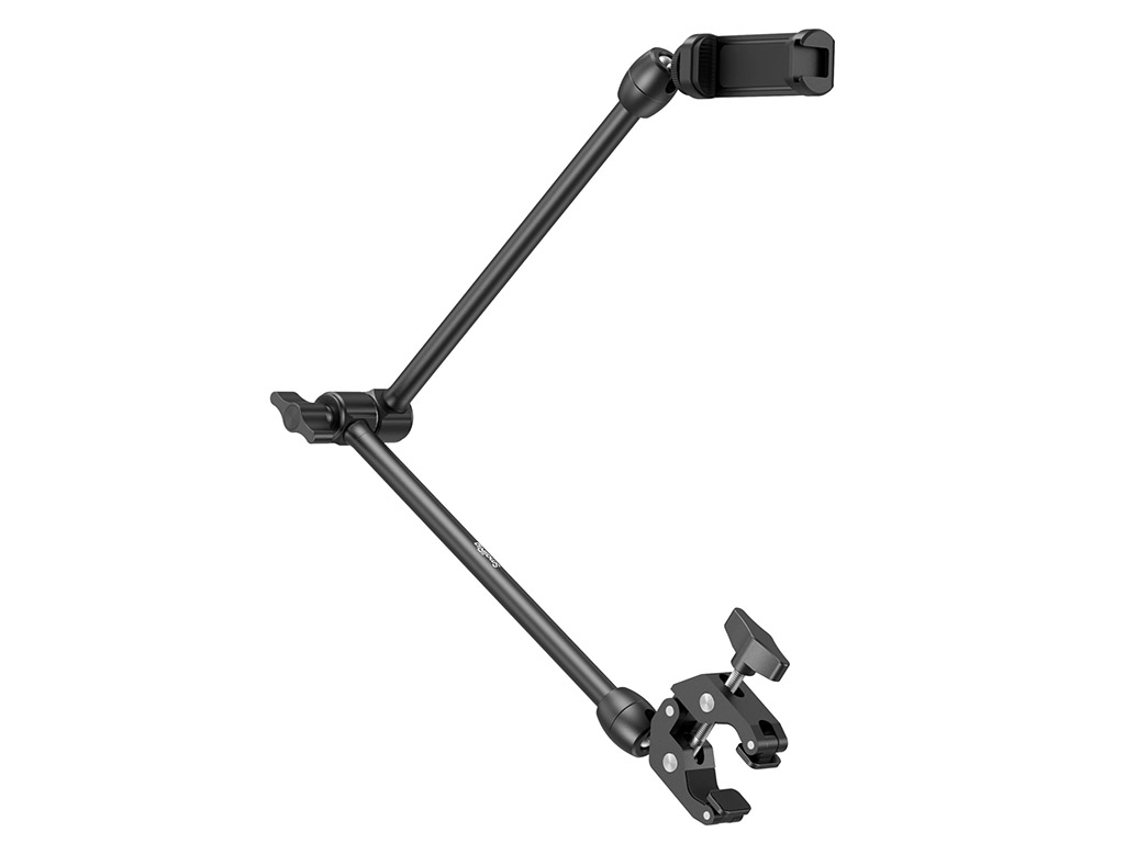 SmallRig 5624 Yengeç Kelepçe Bağlantılı Telefon Tutuculu Magic Arm