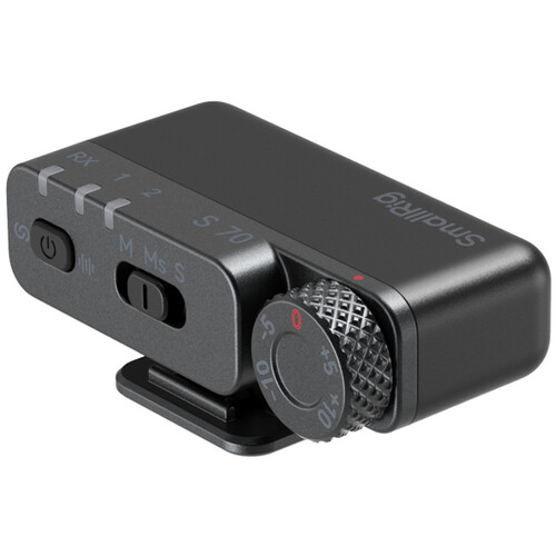 SmallRig 5715 Siyah 2 Kişilik 48kHz/24bit Kablosuz Yaka Mikrofonu Kamera ve Akıllı Telefonlar için
