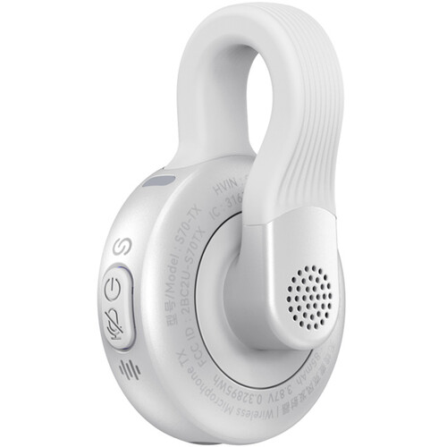 SmallRig 5716 Gümüş 2 Kişilik 48kHz/24bit Kablosuz Yaka Mikrofonu Kamera ve Akıllı Telefonlar için