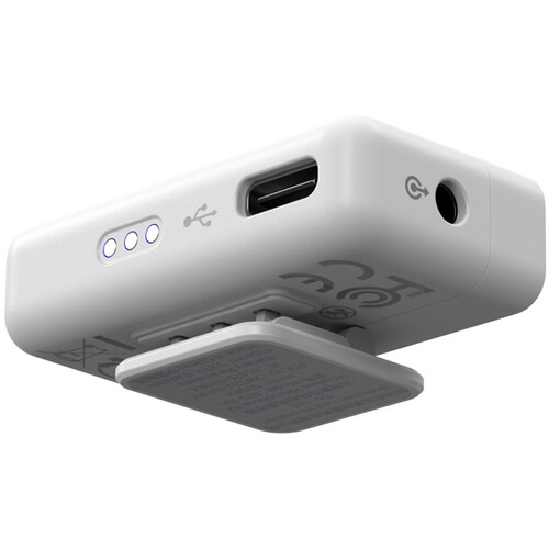 SmallRig 5716 Gümüş 2 Kişilik 48kHz/24bit Kablosuz Yaka Mikrofonu Kamera ve Akıllı Telefonlar için