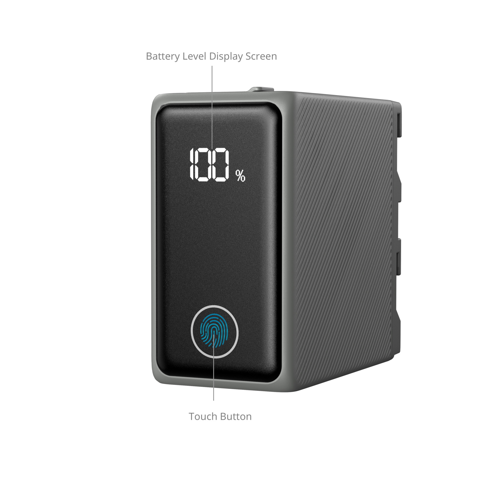 SmallRig 5729 Sony NP-F970 USB-C Uzun Ömürlü Kamera Bataryası 7500mAh