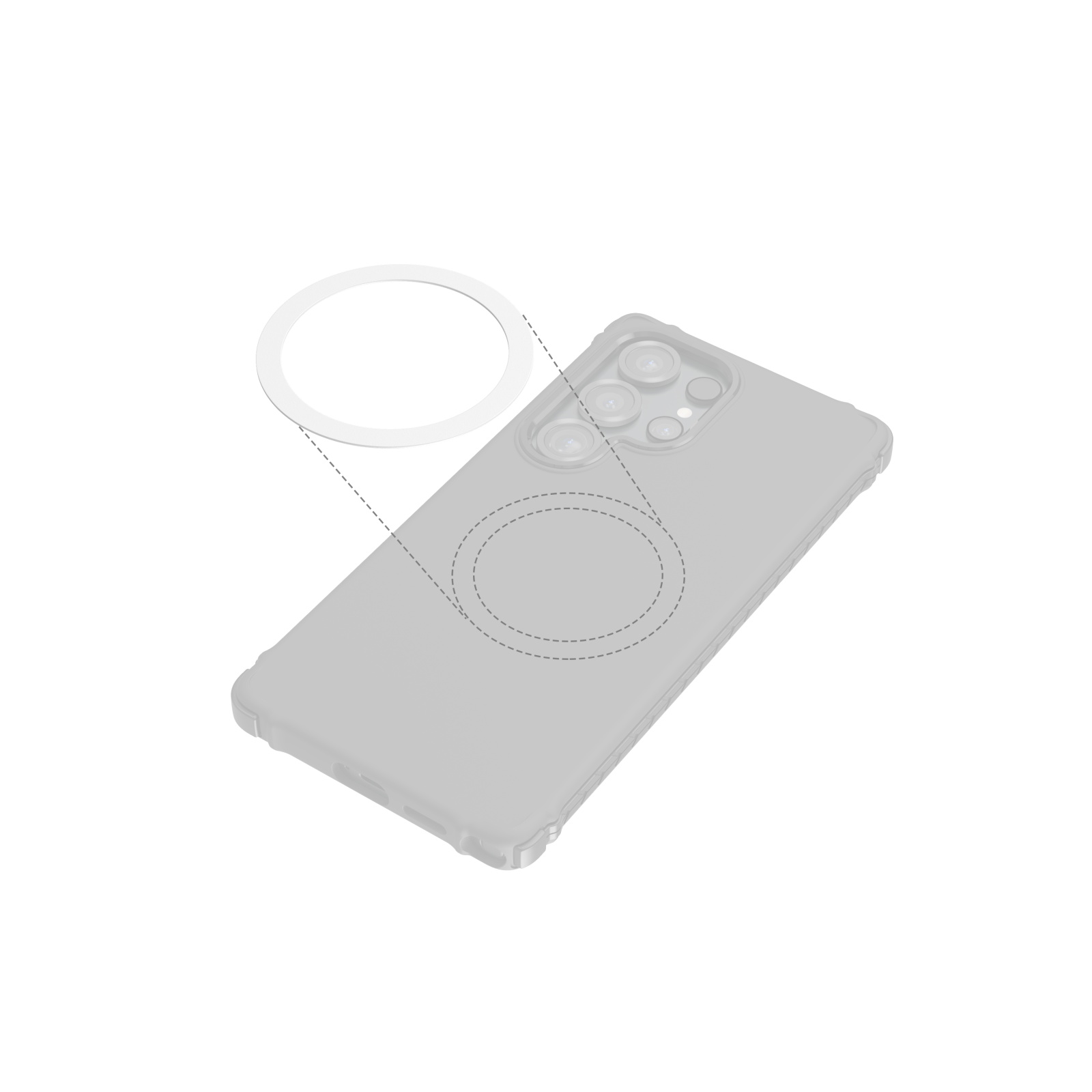 SmallRig 5746 Cep Telefonları ile Uyumlu Magsafe Kablosuz Selfie Monitörü iOS ve Android Uyumlu, 10 Metre Mesafe