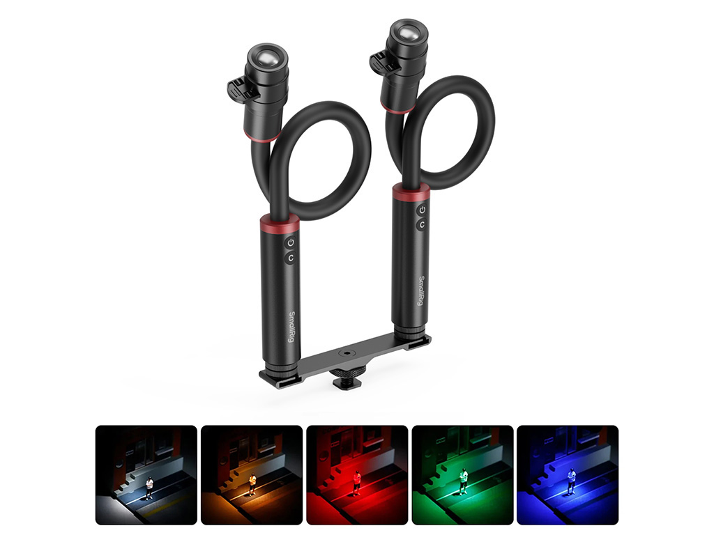 SmallRig 5796 RM 03 Flexible 5 Renkli Makro Led Işık Seti 2' li Set