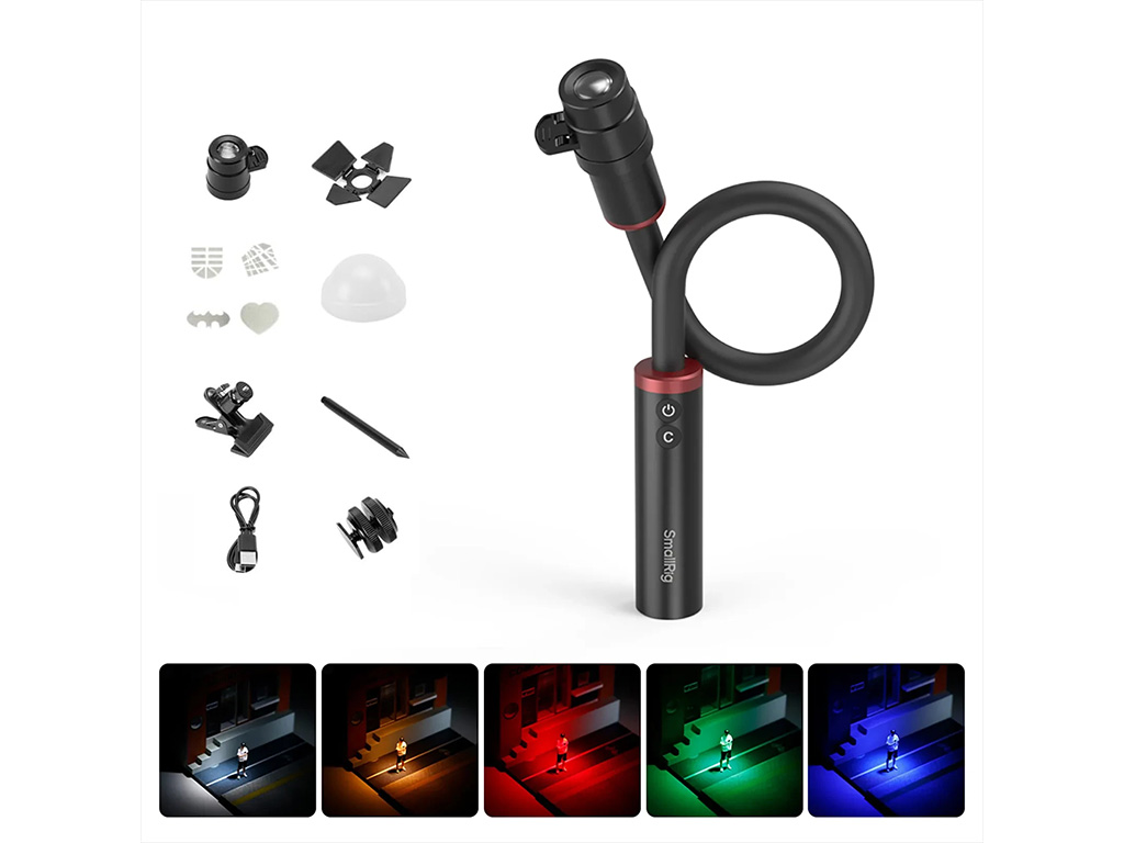 SmallRig 5796 RM 03 Flexible 5 Renkli Makro Led Işık Seti 2' li Set