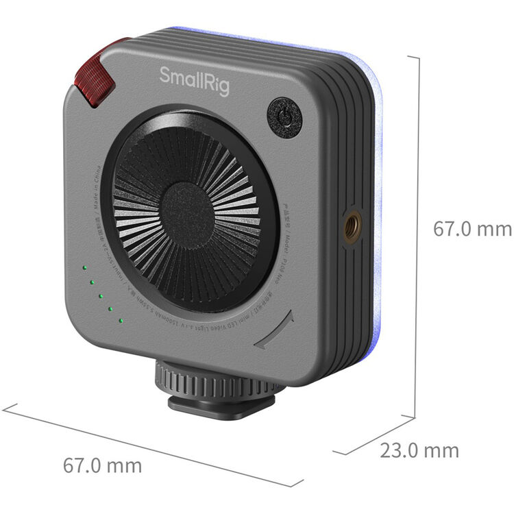 SmallRig 5821 P96 Mini RGB Led Işık