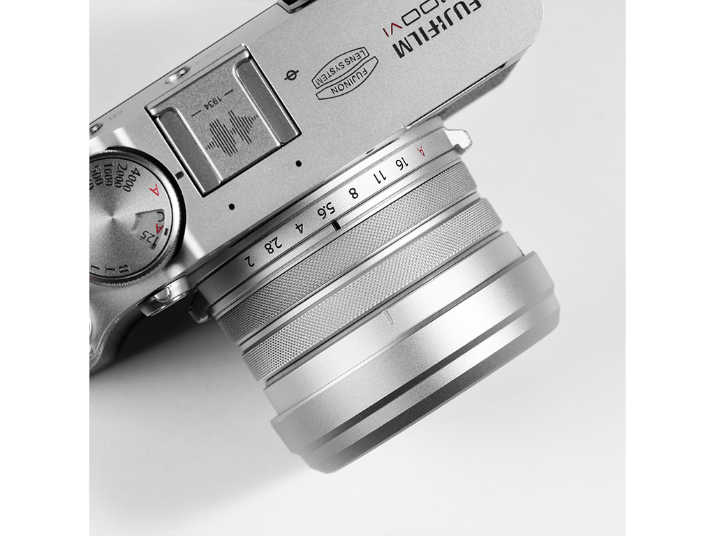 SmallRig 5851 X100VI Uyumlu Kare Parasoley + UV Filtre + Filtre Adaptörü Gümüş X100V ve X100VI ile Uyumludur