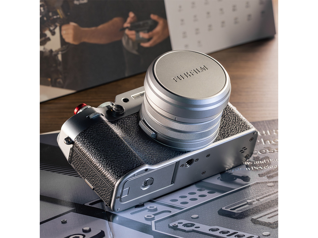 SmallRig 5851 X100VI Uyumlu Kare Parasoley + UV Filtre + Filtre Adaptörü Gümüş X100V ve X100VI ile Uyumludur