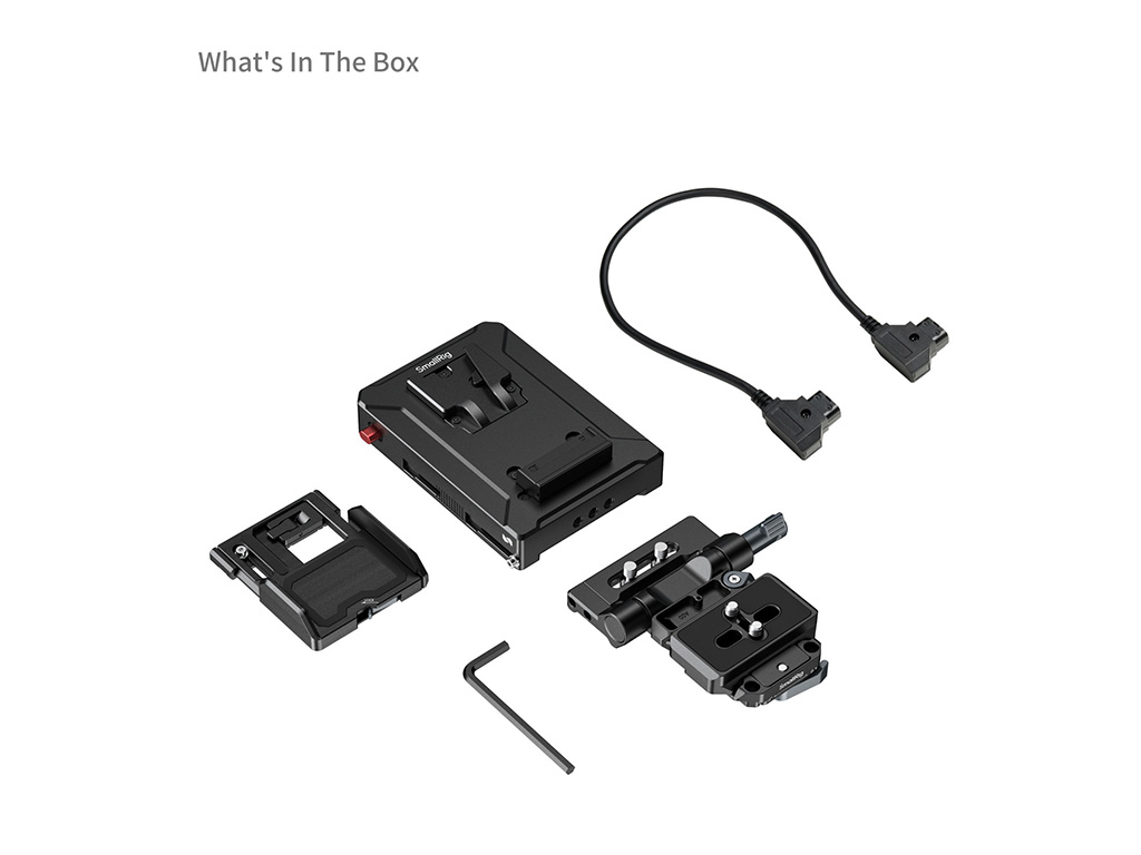 SmallRig 5899 Arca Swiss Uyumlu V-Mount Batarya Bağlantı Plakası