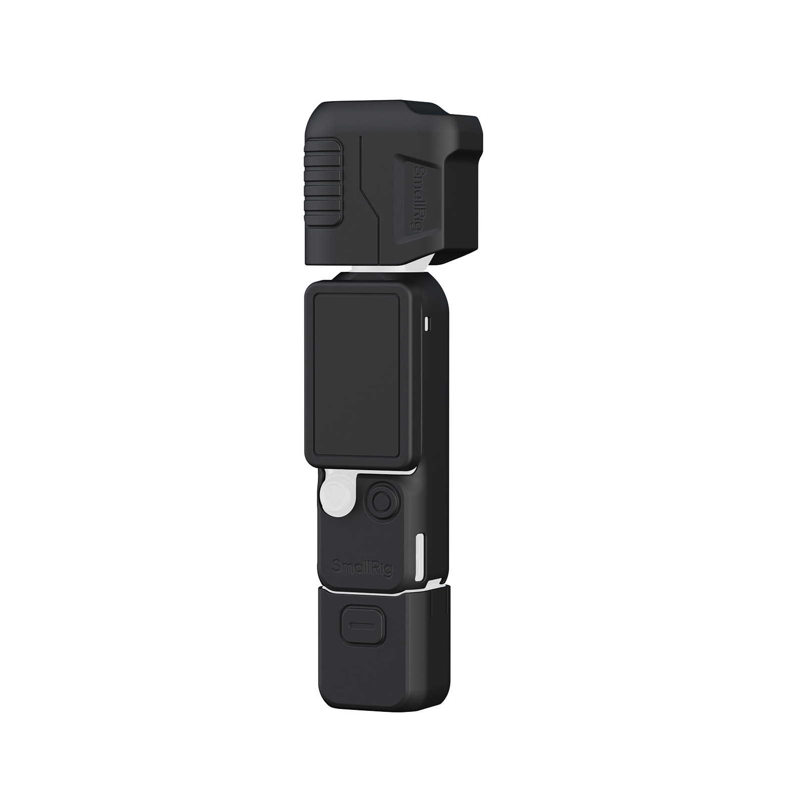 SmallRig 6007 DJI Osmo Pocket 4 için 2 Adet Temperli Cam Filmli Silikon Kılıf  Cam Filmi Dahil