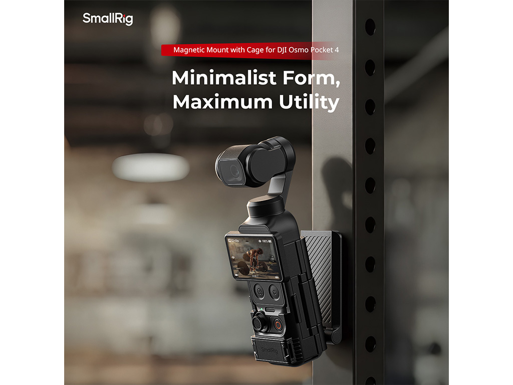 SmallRig 6009 DJI Osmo Pocket 4 ve 4P Uyumlu Manyetik Montaj Aparatı