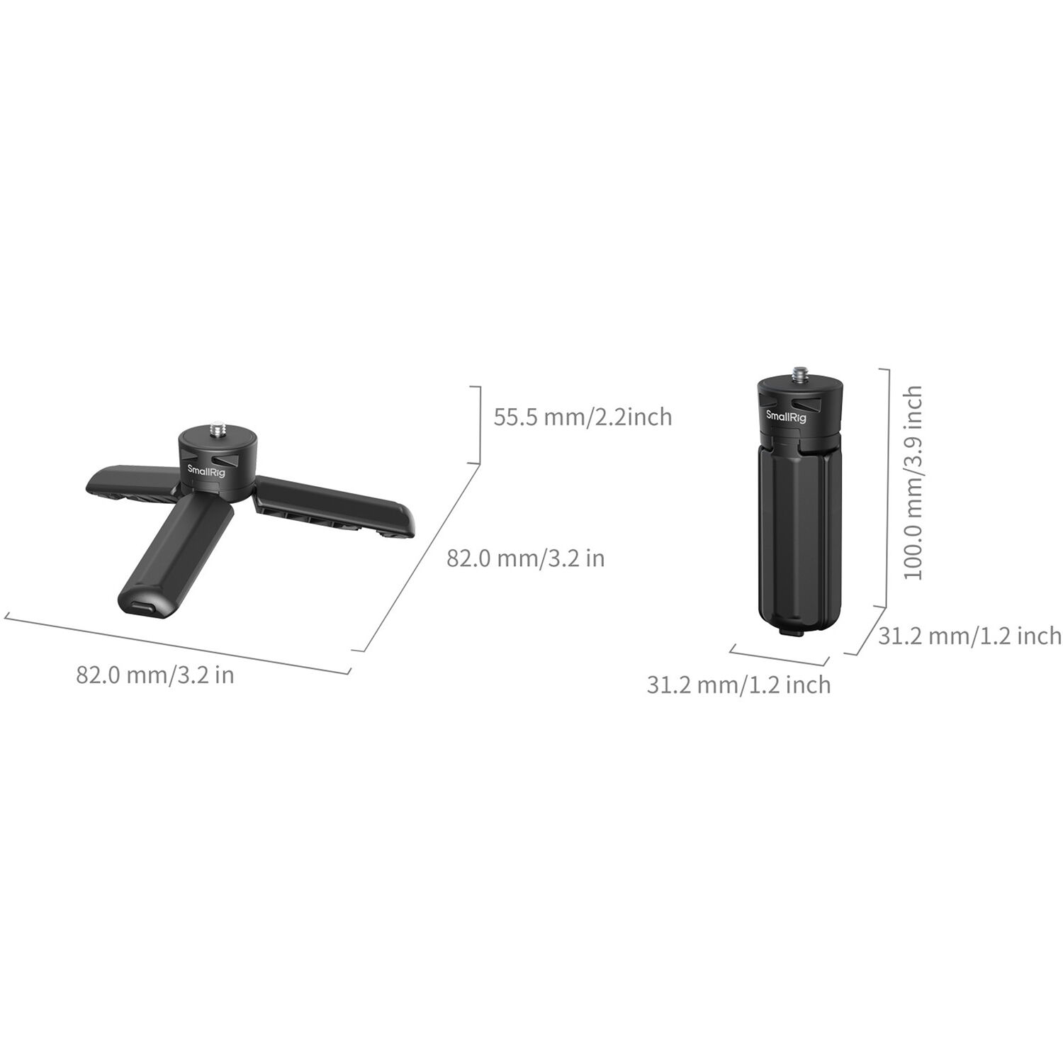 SmallRig 6049 DJI Osmo Pocket 4 / 3 için Hızlı Çıkarma Özellikli Tripod