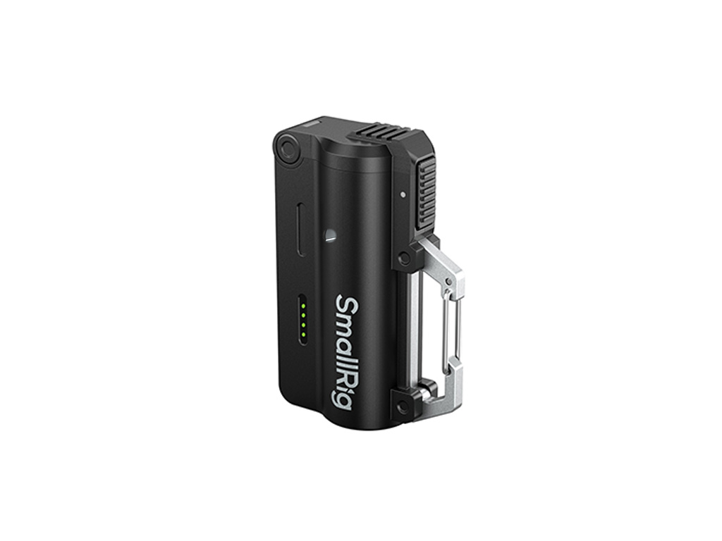SmallRig 6091 2' si 1 Arada 10000mAh Klipsli Şarj Cihazı ve Powerbank Değiştirilebilir Bataryalı