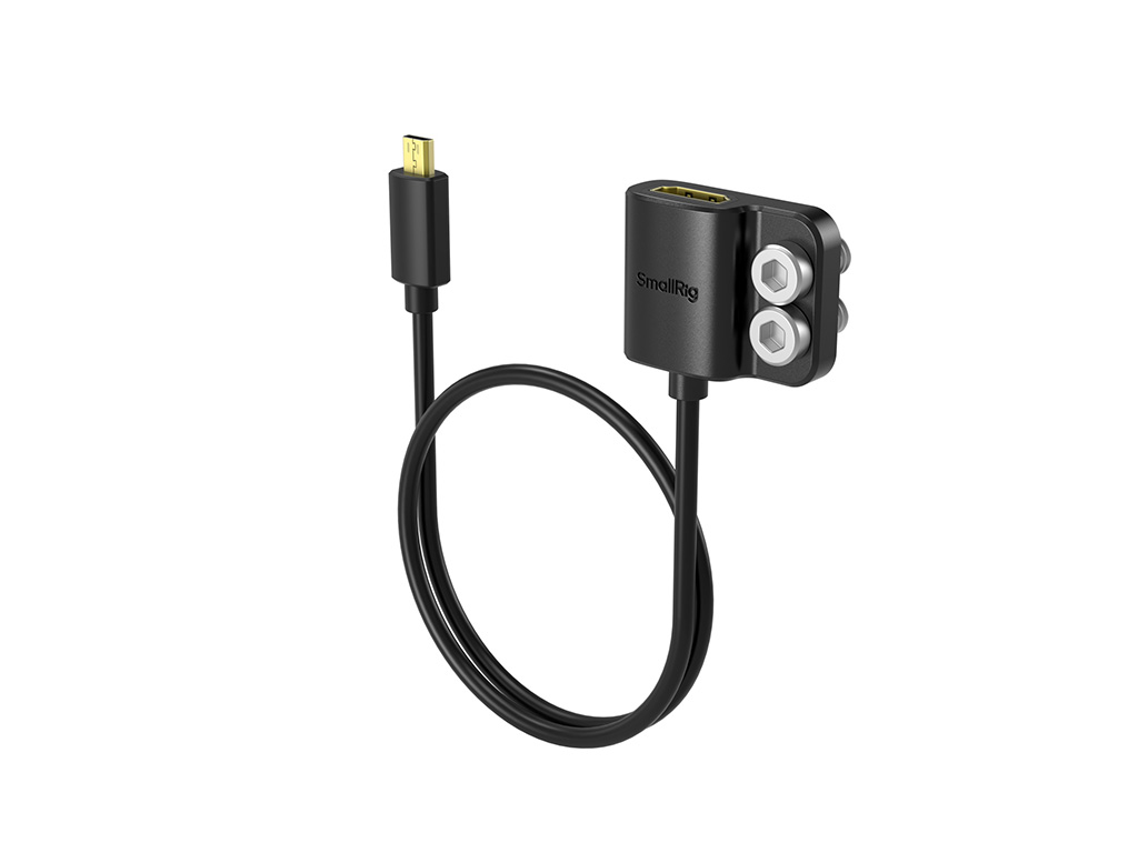 SmallRig 6125 HDMI Micro Kablo Adaptörü (Dişi HDMI, Erkek Micro HDMI)