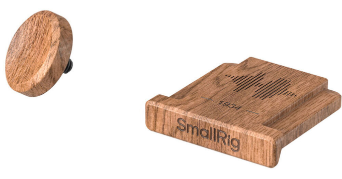 SmallRig 6238 Fujifilm için Ahşap Flaş Yuvası Kapağı ve Deklanşör Düğmesi - Kahve Fujifilm X Serisi için