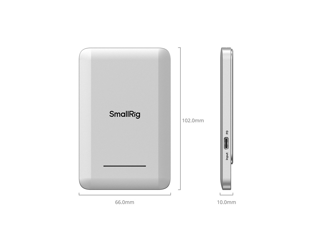 SmallRig 6293 Kart Okuyucu ve PD Özellikli 5 in 1 Magsafe 2 TB Taşınabilir SSD PD Şarj Desteği