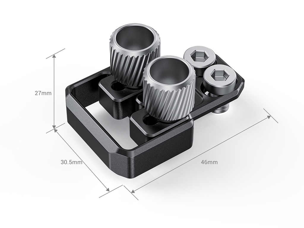SmallRig BSC2809 X-T4 Kafes için HDMI ve USB Type-C Kablo Kelepçesi