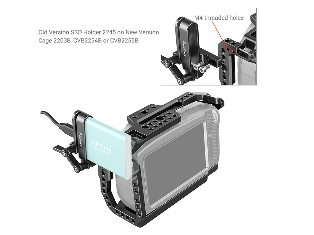 SmallRig 2203B Blackmagic Design Pocket Sinema Kamera 4K & 6K Uyumlu Kafes