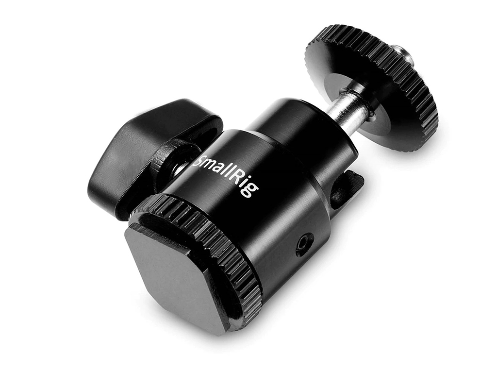 SmallRig 761 Cold Shoe Bağlantılı Hareketli Monitör Tutucu Adaptör
