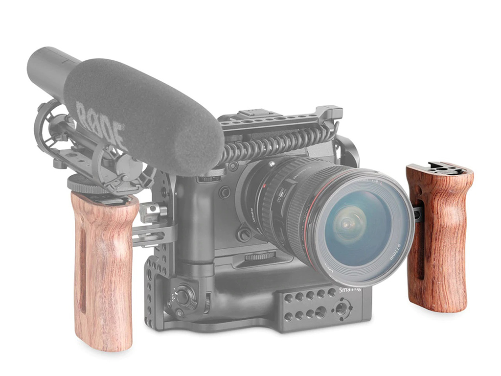SmallRig HSN2093C Yüksekliği Ayarlanabilen Ahşap Yan Tutma Kolu