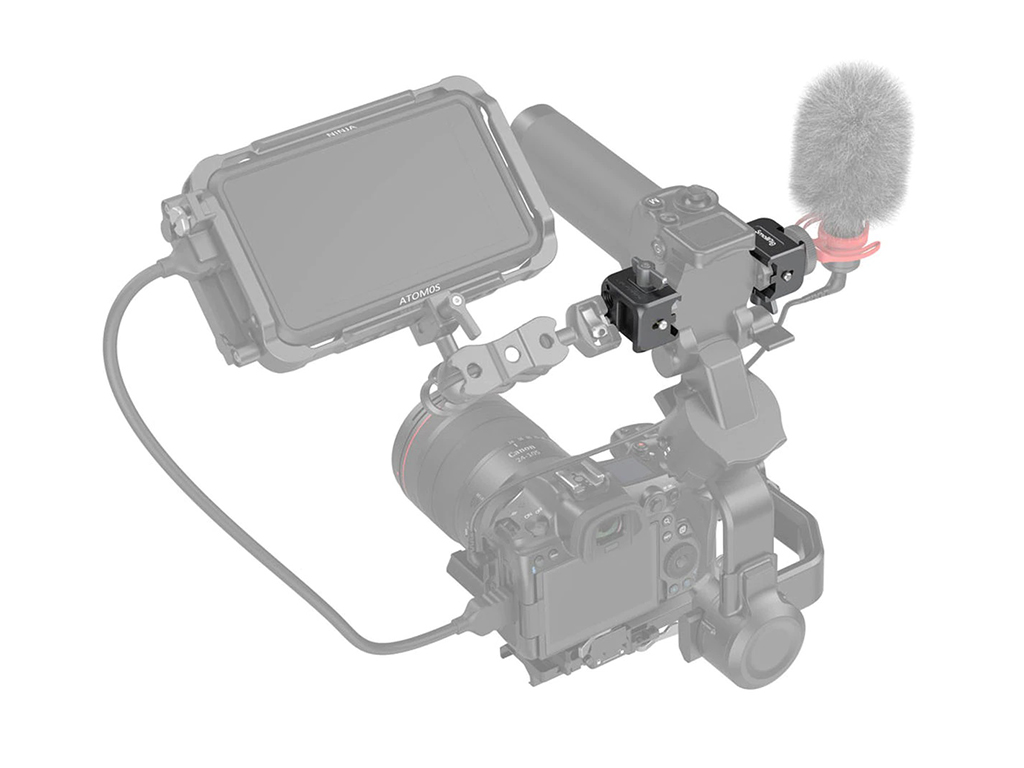 SmallRig 3025 DJI RS 2 ve RSC 2 İçin NATO Kıskaç Aksesuar Bağlantısı