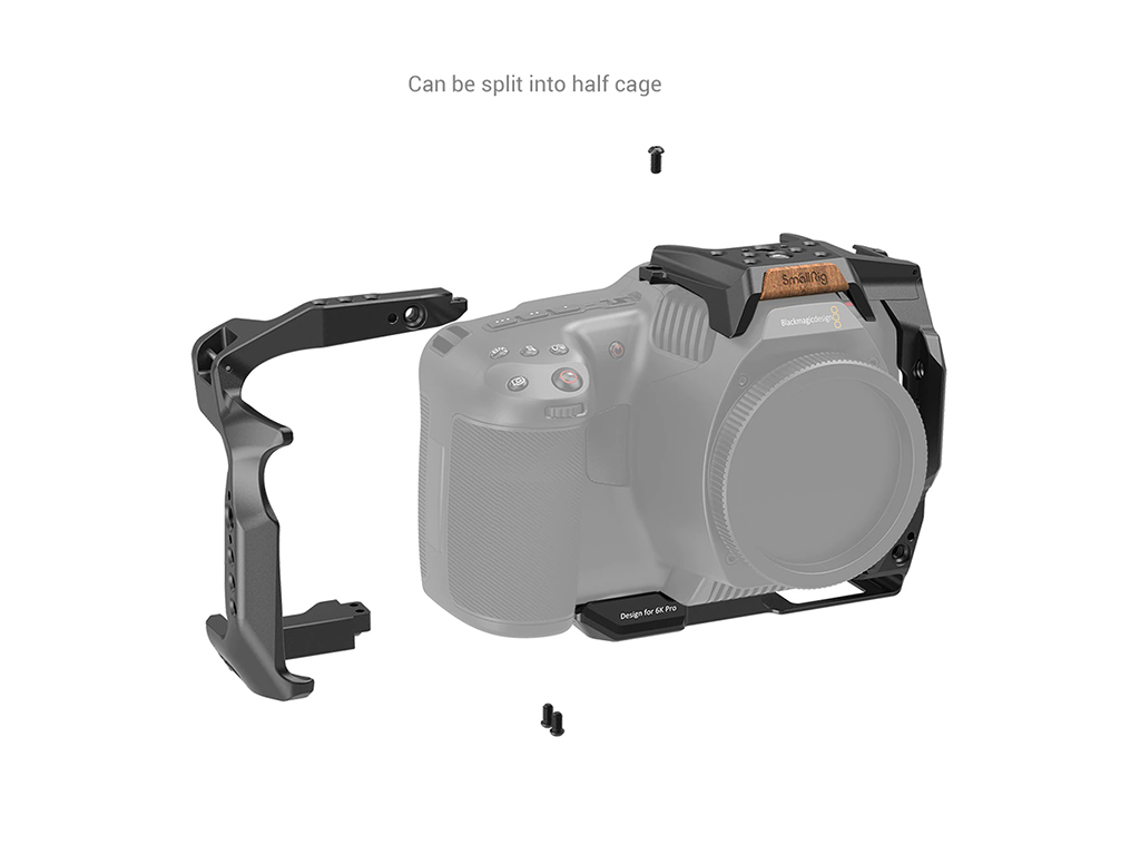 SmallRig 3270 BMPCC 6K Pro / 6K G2 Uyumlu Kafes