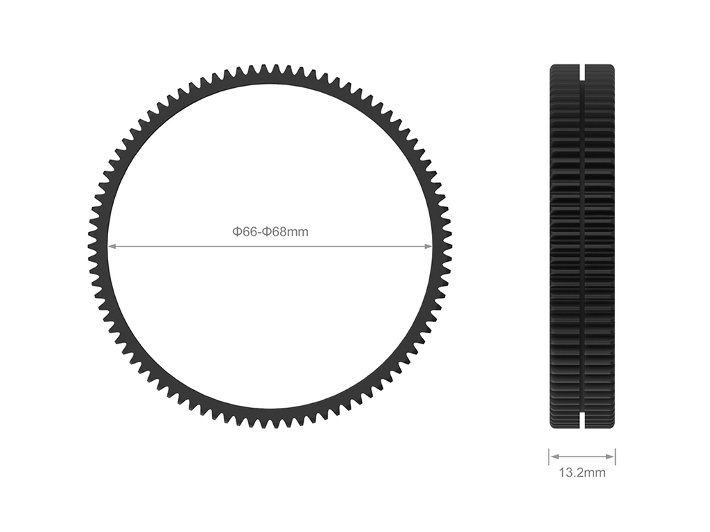 SmallRig 3292 Follow Focus için 66-68mm Halka