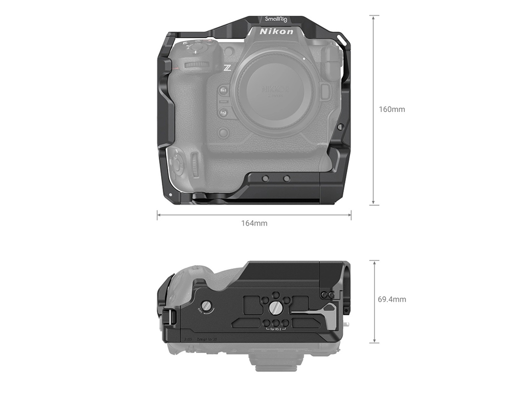 SmallRig 3195 Nikon Z9 Uyumlu Kafes