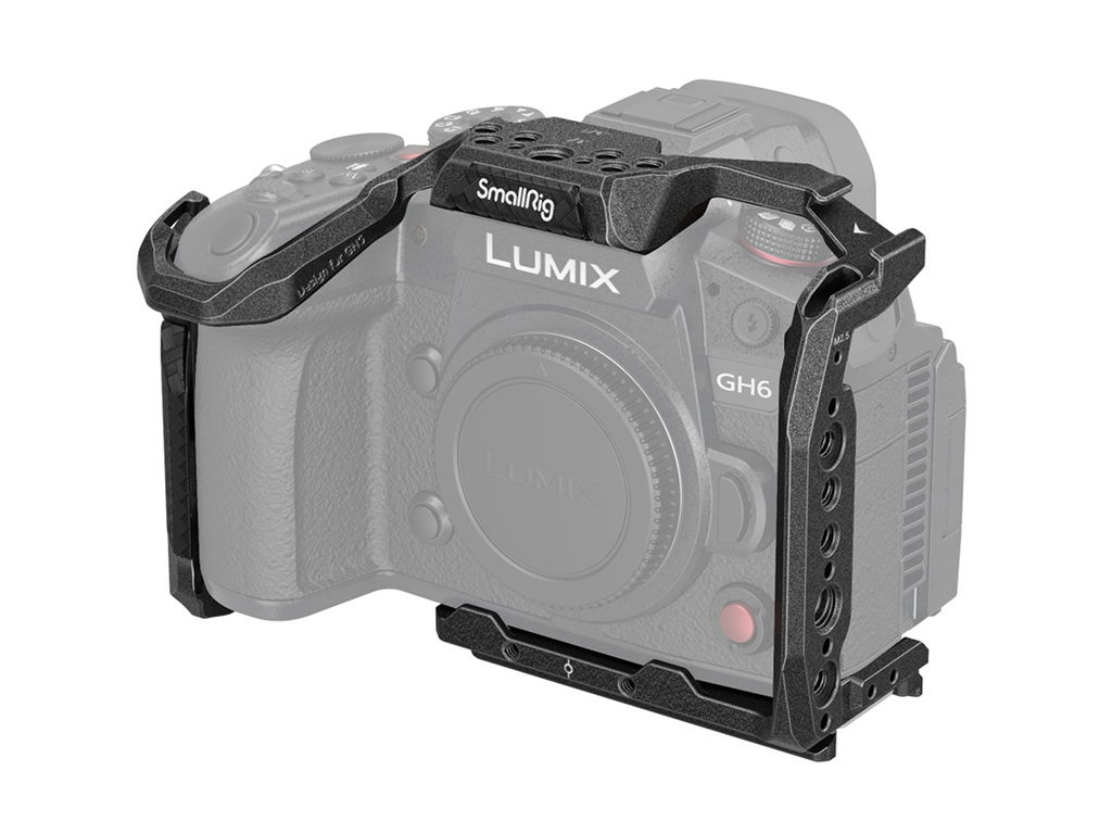 SmallRig 3440 Panasonic GH6 ve GH7 Uyumlu ''Black Mamba'' Serisi Kafes