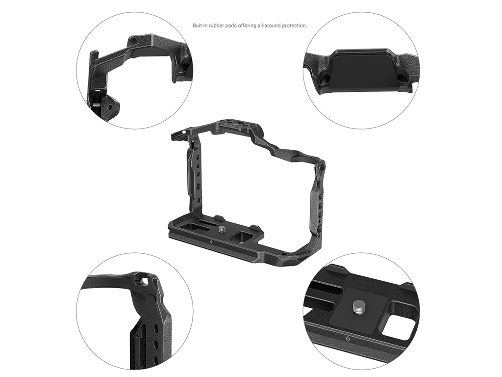 SmallRig 3440 Panasonic GH6 ve GH7 Uyumlu ''Black Mamba'' Serisi Kafes