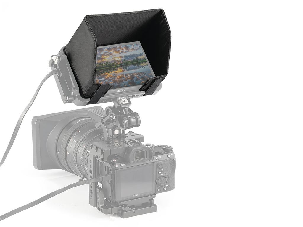 SmallRig 2269 Atomos Shinobi Ninja V/V+ Uyumlu Güneşlik